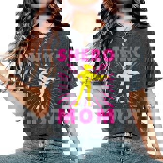 Shero Mom Mother Hero Retro Vintage Women's Oversized Comfort T-Shirt | Mazezy