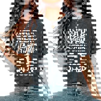 Sigma 11Th Birthday 11 Year Old Boys Girls No Cap Rizzlers Women's Oversized Comfort T-Shirt - Monsterry
