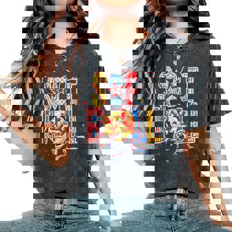 Softball Mom Baseball Mom Mother's Day Women's Oversized Comfort T-Shirt - Monsterry