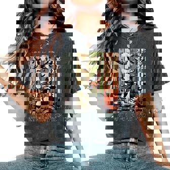 Southern Boy Camo Hunting Duck Dog Patriotic Usa Flag Boys Women's Oversized Comfort T-Shirt - Thegiftio