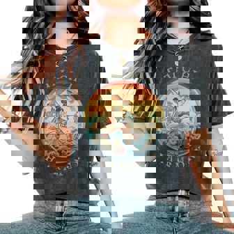 Tai Chi Femenino Dibujo Retro Históricointage Harmony Camiseta extragrande cómoda para mujer - Regaloses