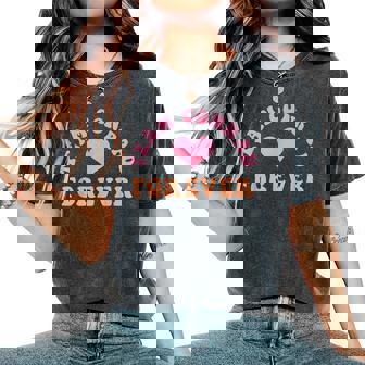 Team Conrad Forever Retro Groovy Women's Oversized Comfort T-Shirt - Thegiftio