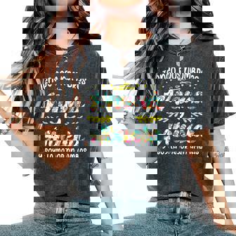Tengo Dos Nombres Mamá Y Abuela Regalo Día De La Madre In Mangas Camiseta extragrande cómoda para mujer - Regaloses