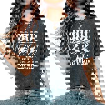 Third Grade Boy Bruh Im In 3Rd Grade Student Back To School Women's Oversized Comfort T-Shirt | Mazezy