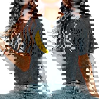 This Is My Banana Costume これが私のバナナの衣装 レディースオーバーサイズコンフォートTシャツ - Kawaiitshirt