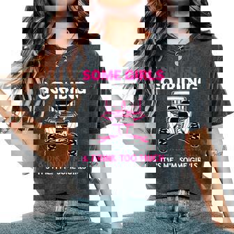 Utv Sxs Some Girls Go Riding Drink Too Much It's Me Women's Oversized Comfort T-Shirt - Monsterry