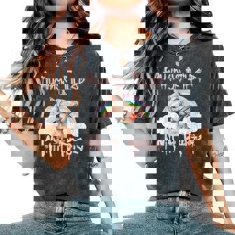 Vintage Chainsaw Bunny Rage Horror Movie Graphic レディースオーバーサイズコンフォートTシャツ - Kawaiitshirt