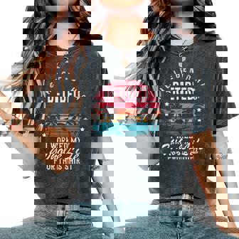 Vintage Retirement Retired Women Women's Oversized Comfort T-Shirt | Seseable UK