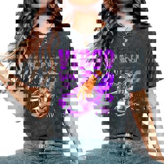 Virgo Girl Birthday Black Sneakers Zodiac Sign Women's Oversized Comfort T-Shirt | Mazezy