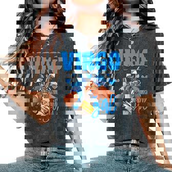 Virgo Girl Sneakers Astrology Zodiac Sign Black Women Women's Oversized Comfort T-Shirt | Seseable CA