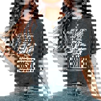 When It Comes To My Wife I Will Smile In My Hot Women's Oversized Comfort T-Shirt - Thegiftio