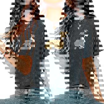 Whippet Dans La Poche Cute Pocket Whippet T-shirt oversize confortable pour femme - Cadeauxyz