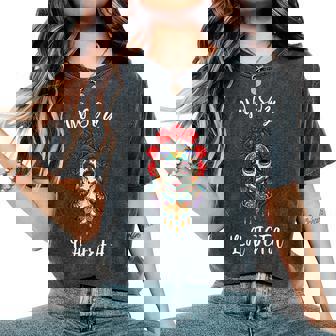 Yooy La Jefa Dia De Los Muertos Mexicano Para Es 2024 Camiseta extragrande cómoda para mujer - Regaloses