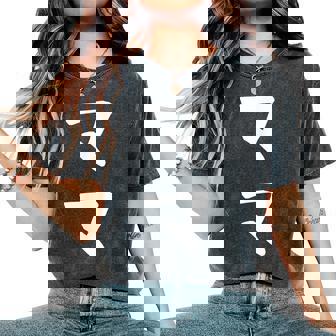 【ママ】お母さん 母 母の日 母親 母子 親 親子 家族 お揃い 新米ママ ギャグ ネタ ウケ狙い 文字 おもしろ レディースオーバーサイズコンフォートTシャツ - Kawaiitshirt