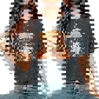 ひなビタスタンプ まり花03「ふおおお…」 レディースオーバーサイズコンフォートTシャツ - Kawaiitshirt