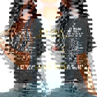 メンズ アメリカ国旗デザイン Myon Has Your Back Proud Army Mom レディースオーバーサイズコンフォートTシャツ - Kawaiitshirt