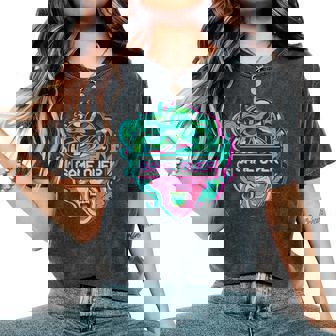 ゲームオーバー・メドゥーサ Alt Indie Aestheticaporwave Egirl Eboy レディースオーバーサイズコンフォートTシャツ - Kawaiitshirt