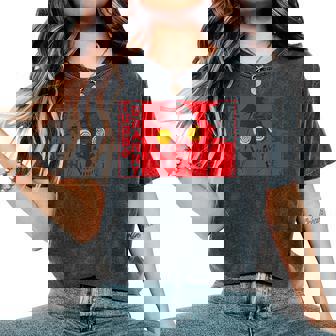 ターボおばあちゃん レディースオーバーサイズコンフォートTシャツ - Kawaiitshirt