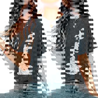 フラメンコ ダンサー ドレス スペイン エスパーニャ 女性用 男性用 フラメンコ レディースオーバーサイズコンフォートTシャツ - Kawaiitshirt