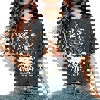 ベンガル猫のお母さんと子猫、母の日、お母さん レディースオーバーサイズコンフォートTシャツ - Kawaiitshirt