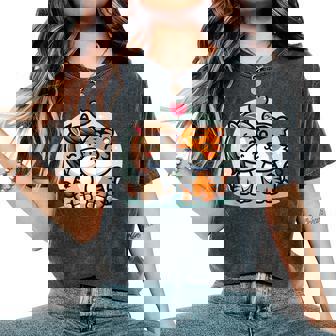 ローの馬と虎を抱きしめる Cuddling Horse And Tiger In Love レディースオーバーサイズコンフォートTシャツ - Kawaiitshirt