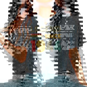 ヴィンテージ 1944 81 歳の誕生日プレゼント 男性 女性 81 歳 レディースオーバーサイズコンフォートTシャツ - Kawaiitshirt