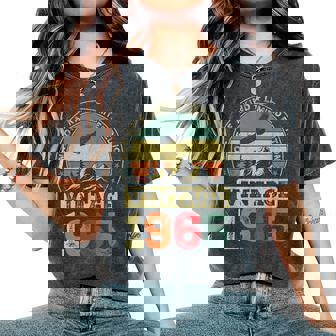 ヴィンテージ 1965 ギフト 男性 女性 長寿祝い 1965年生まれ 還暦祝い ユニークな誕生日プレゼント レディースオーバーサイズコンフォートTシャツ - Kawaiitshirt