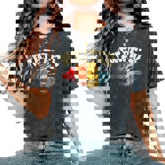 作家 アート 男性 女性 小説 執筆 小説家 作家 レディースオーバーサイズコンフォートTシャツ - Kawaiitshirt