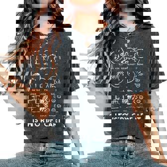 教師、学生、男性、女性の愛の芸術のための歴史。 レディースオーバーサイズコンフォートTシャツ - Kawaiitshirt