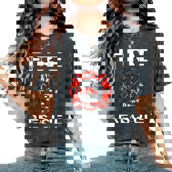 消防士 消防士 キッズ ユース 大人 男の子 女の子 レディースオーバーサイズコンフォートTシャツ - Kawaiitshirt