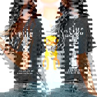 米寿祝い 犬 柴犬 ちゃんちゃんこ 男性 女性 犬好き 88歳 Dog Days Best Days レディースオーバーサイズコンフォートTシャツ - Kawaiitshirt