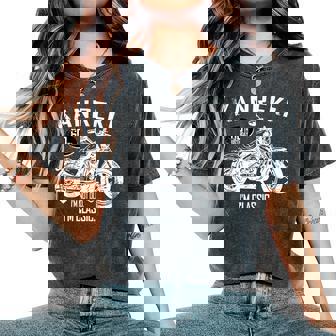 還暦祝い バイク好き 車好き 父 男性 女性 クラシックバイク 60歳 I'm Not Old I'm Classic レディースオーバーサイズコンフォートTシャツ - Kawaiitshirt