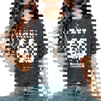 還暦祝い 男性 女性 人気 いぬ 犬 フレンチブルドッグ 犬好き かわいい おしゃれ 家族写真 服装 レディースオーバーサイズコンフォートTシャツ - Kawaiitshirt