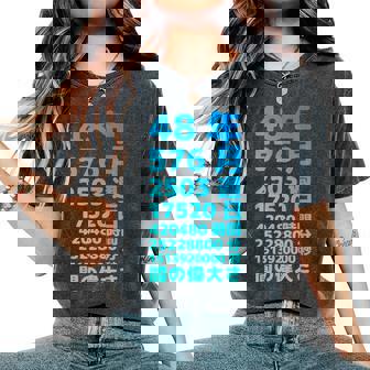 面白い48歳の誕生日の古いメーター 面白い48歳のギフト 女性 男性 面白い電卓 48歳の誕生日のギフト レディースオーバーサイズコンフォートTシャツ - Kawaiitshirt