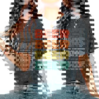 面白いtシャツ 酒 ビール Beer 飲み おもしろ 英語 文字入り 飲み会 酒好き メンズ レディース レディースオーバーサイズコンフォートTシャツ - Kawaiitshirt