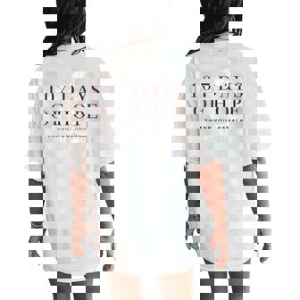 107 Days Kamala Harris Women's Oversized Comfort T-Shirt Back Print - Thegiftio