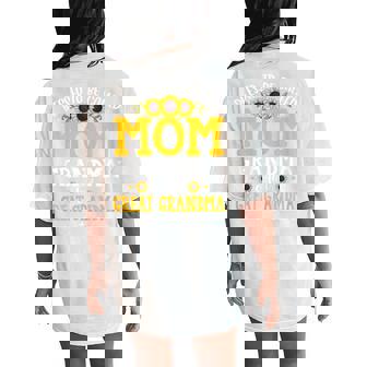 Blessed To Be Called Mom Grandma Great Grandma Mother's Day Women's Oversized Comfort T-Shirt Back Print | Mazezy