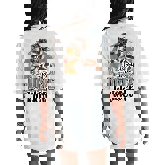 Classy Until Kickoff Buckeye Girl Ohio Home State Women's Oversized Comfort T-Shirt Back Print | Mazezy