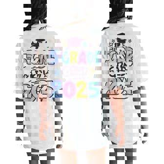 Fifth 5Th Grade Grad 2025 Elementary School Graduate Women's Oversized Comfort T-Shirt Back Print | Mazezy