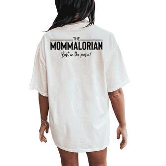 Momalorian Best In Parsec Mother's Day Mommalorian Women's Oversized Comfort T-Shirt Back Print - Thegiftio UK