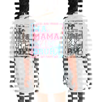 Ma Mama Mom Bruh Baseball Mom Loud And Proud Mother's Day Women's Oversized Comfort T-Shirt Back Print - Thegiftio