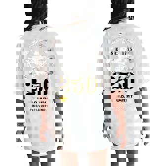 Official US Army 250Th Year Birthday This We'll Defend Women's Oversized Comfort T-Shirt Back Print - Thegiftio