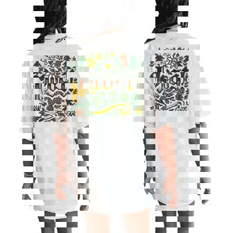 Oktoberfest Drinking Vintage German Prost Women Women's Oversized Comfort T-Shirt Back Print - Monsterry