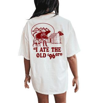 Old 96Er 1980S Great Outdoors & Womens Women's Oversized Comfort T-Shirt Back Print - Thegiftio UK