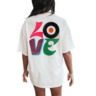 Philly Love Sign Sports Womens Women's Oversized Comfort T-Shirt Back Print - Thegiftio UK