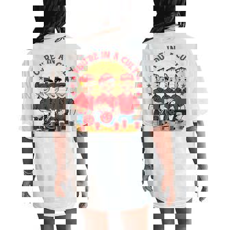You’Re In A Cult Vintage Anti Trump Women Women's Oversized Comfort T-Shirt Back Print | Mazezy