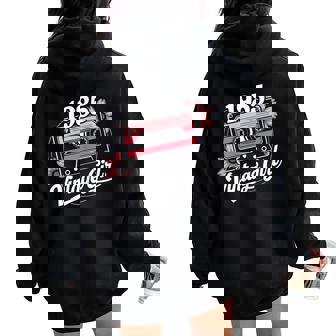 40 Años Intage 1985 Cumpleaños 40 Retro 1985 Women Oversized Hoodie Back Print - Regaloses