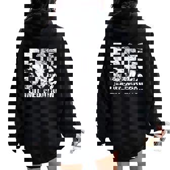 50歳 男性 ギフト 50歳 誕生日プレゼント 女性用 レディース オーバーサイズ パーカー バックプリント - Kawaiitshirt