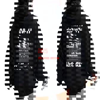 8Th Grade Graduation 2025 Graduate Last Day Of School Women Oversized Hoodie Back Print - Thegiftio UK