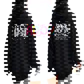 Adon Assistant Director Of Nursing Nurse Appreciation Women Oversized Hoodie Back Print - Thegiftio
